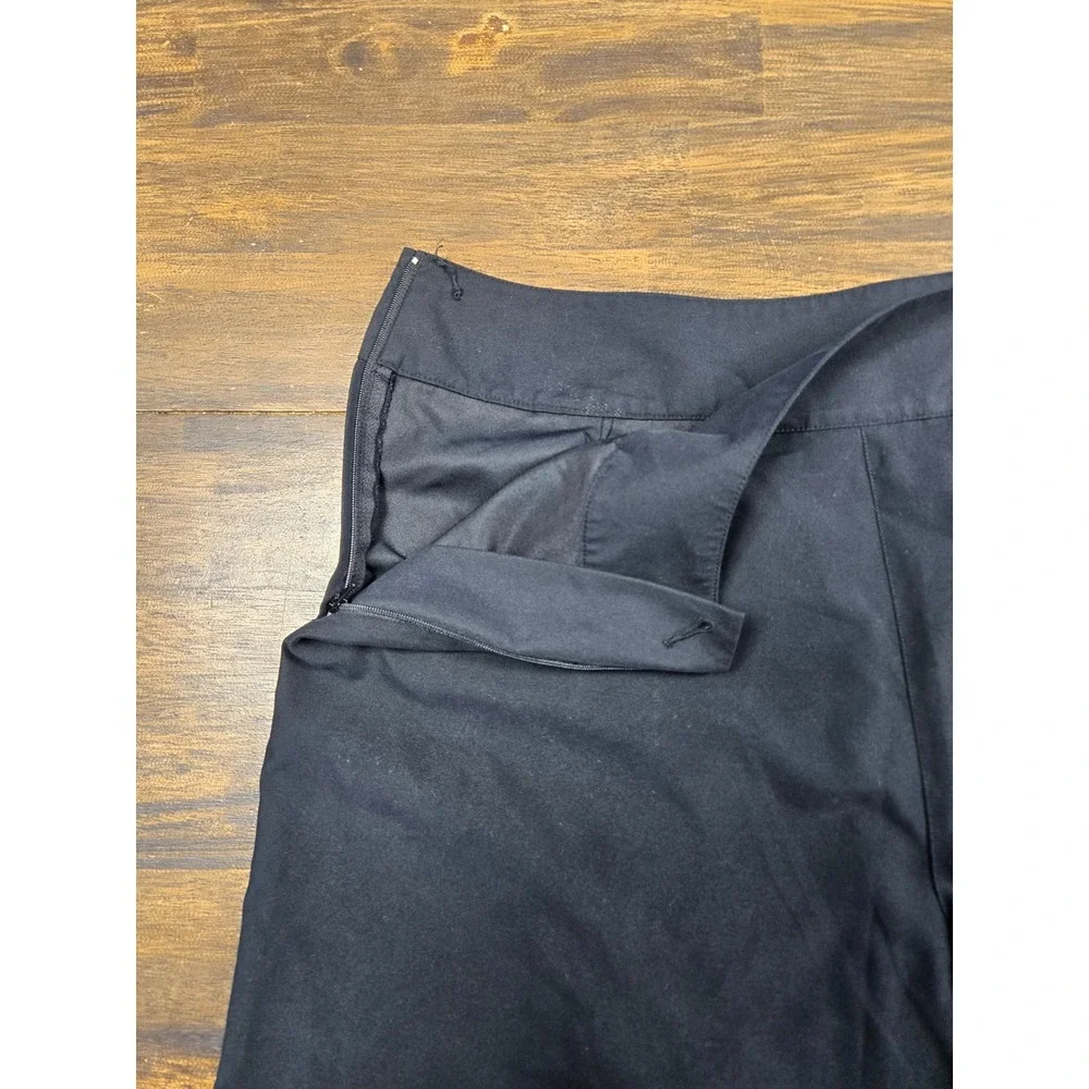 LizGolf Liz Claiborne Womens Black Wrap Front Golf Skort Size 14 RN‎ 52002